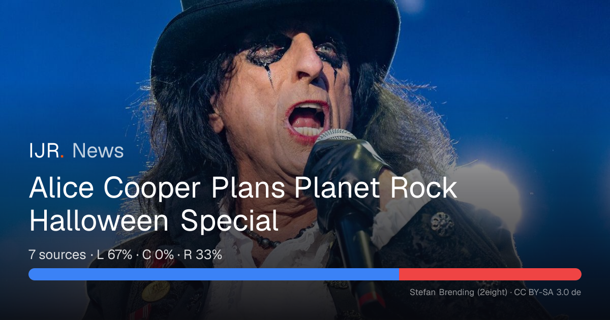 Alice Cooper Plans Planet Rock Halloween Special — IJR News