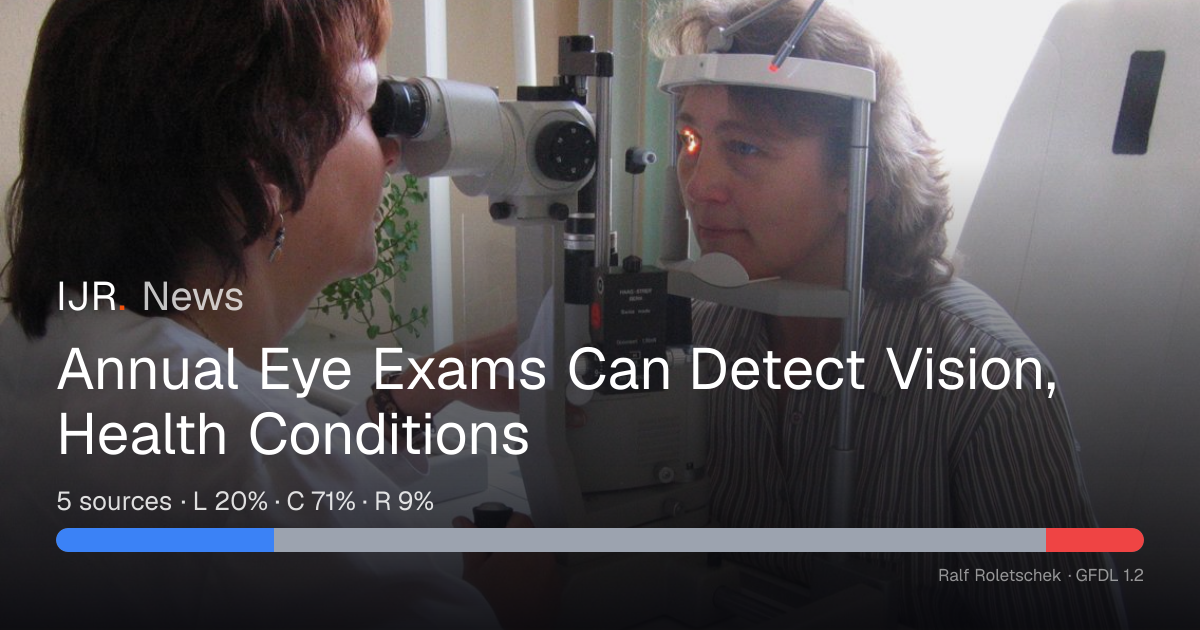 Annual Eye Exams Can Detect Vision, Health Conditions — IJR News