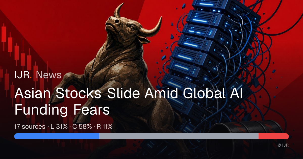 Asian Stocks Slide Amid Global AI Funding Fears — IJR News