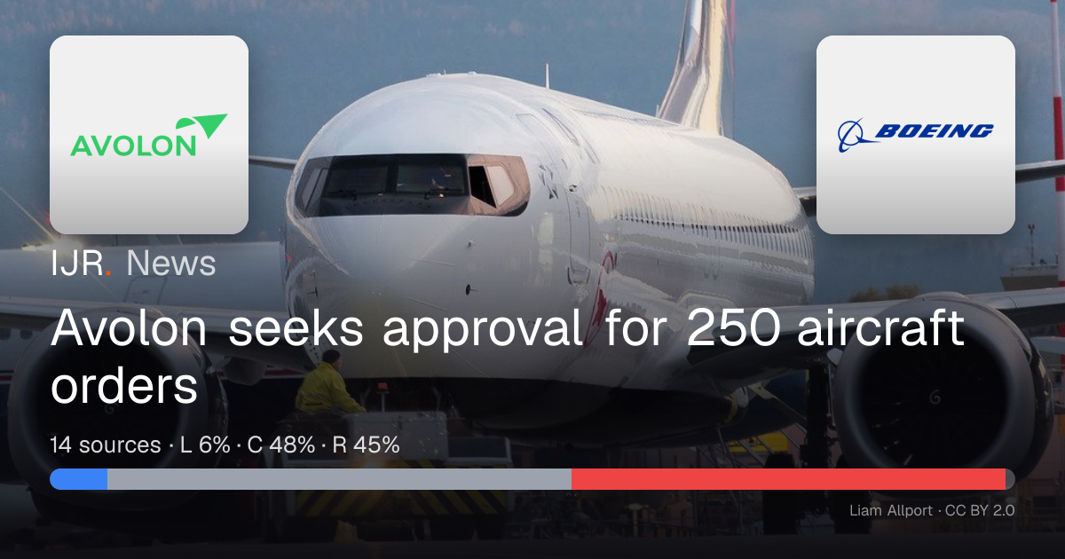 Avolon seeks approval for 250 aircraft orders — IJR News