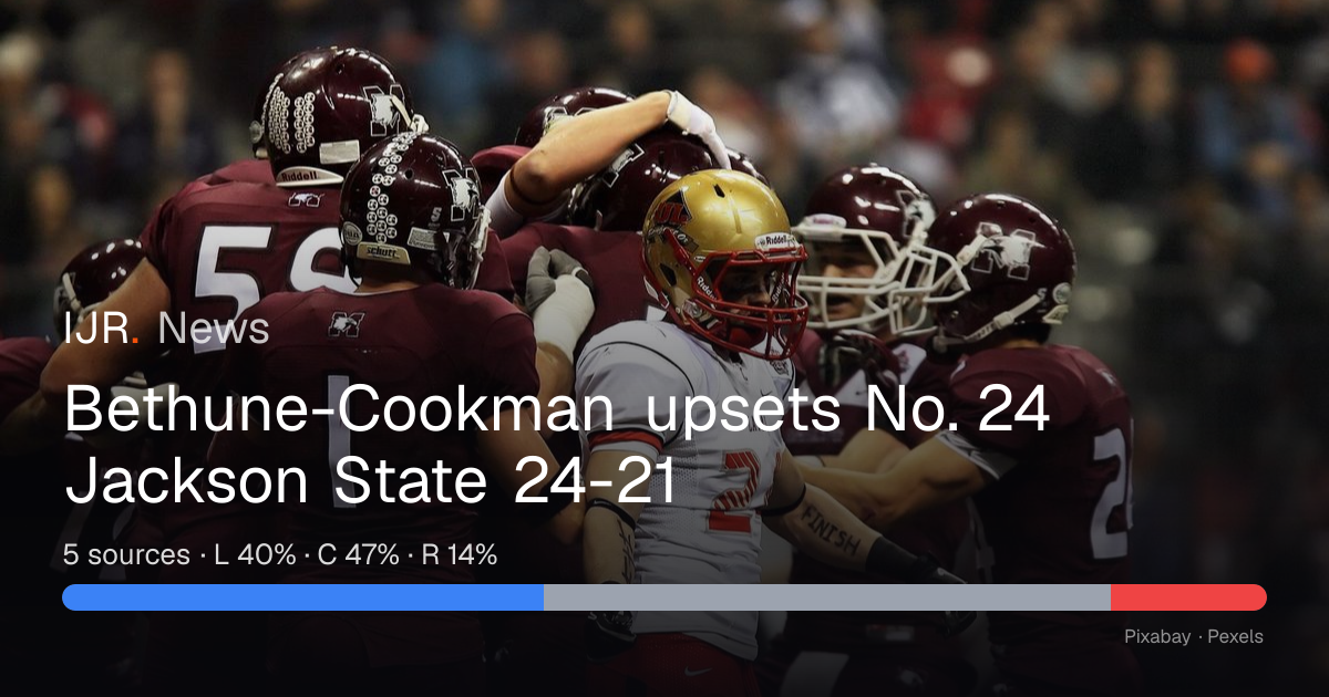 Bethune-Cookman upsets No. 24 Jackson State 24-21 — IJR News