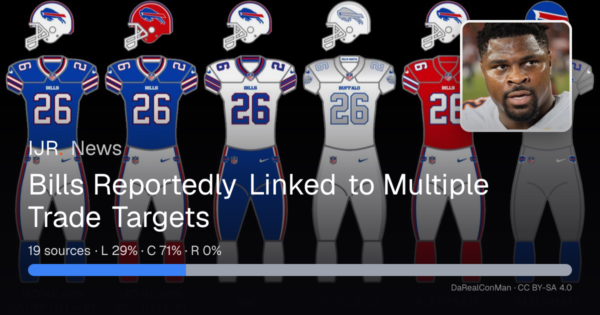 Bills Reportedly Linked to Multiple Trade Targets — IJR News