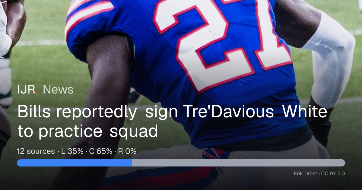 Bills reportedly sign Tre'Davious White to practice squad — IJR News