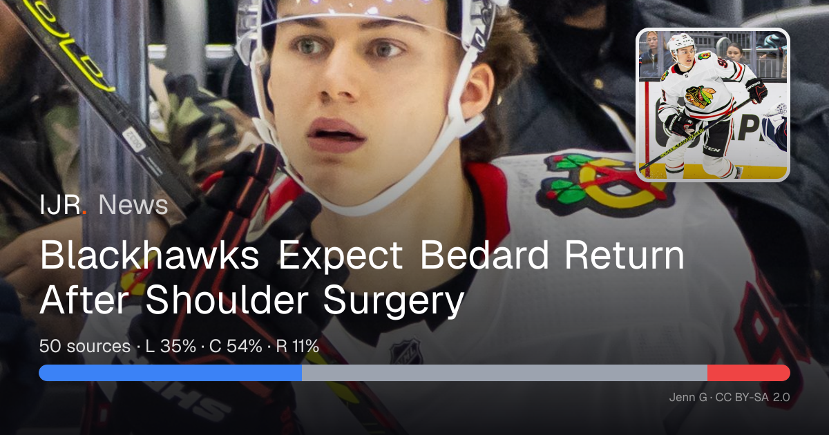 Blackhawks Expect Bedard Return After Shoulder Surgery — IJR News
