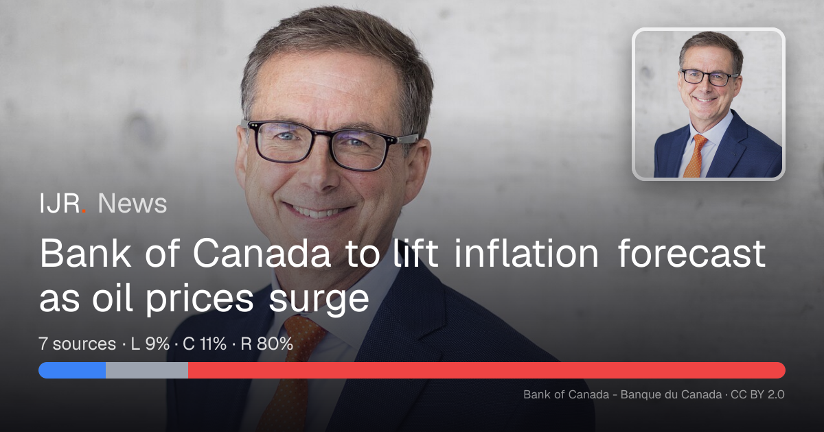 BoC expects higher inflation forecast amid oil surge — IJR News