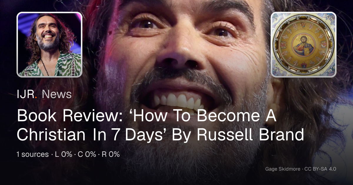 Book Review: ‘How To Become A Christian In 7 Days’ By Russell Brand ...