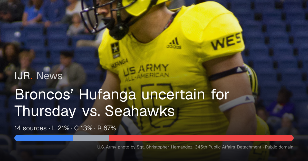 Broncos’ Hufanga uncertain for Thursday vs. Seahawks — IJR News