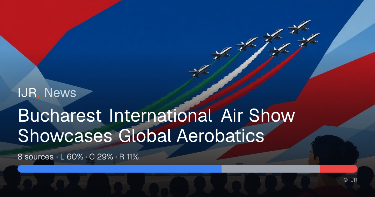 Bucharest International Air Show Showcases Global Aerobatics — IJR News