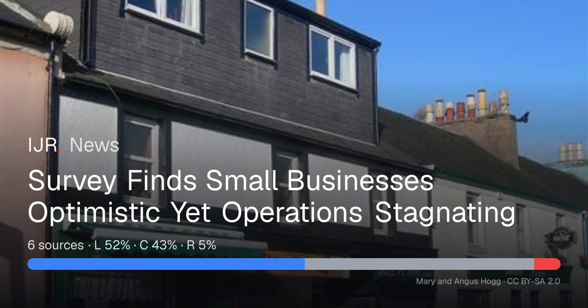 Survey Finds Small Businesses Optimistic Yet Operations Stagnating ...