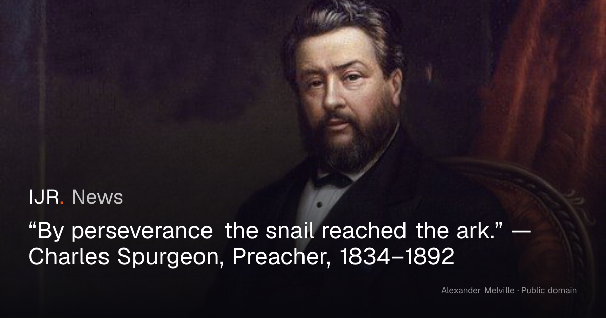 “By perseverance the snail reached the ark.” — Charles Spurgeon ...