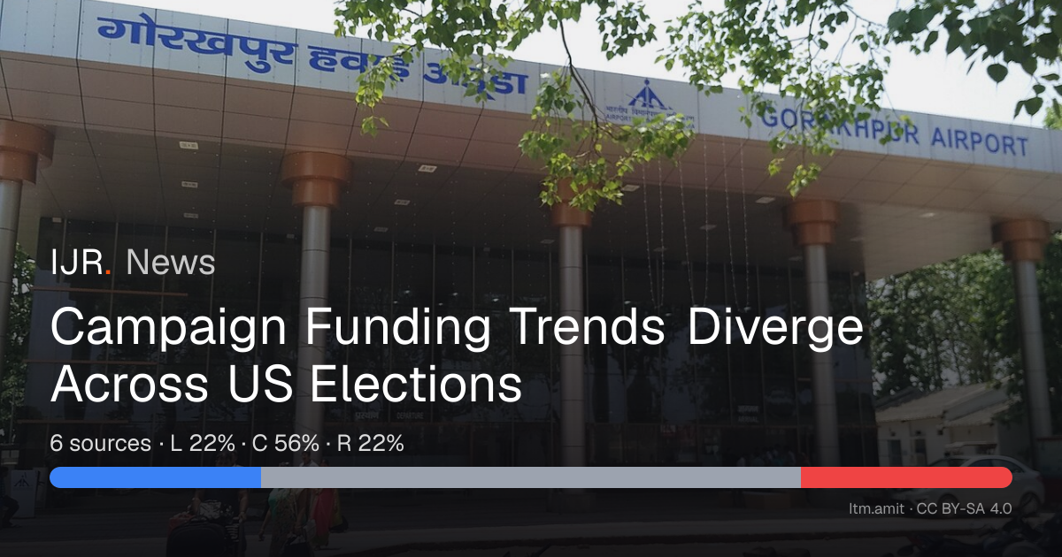 Campaign Funding Trends Diverge Across US Elections — IJR News