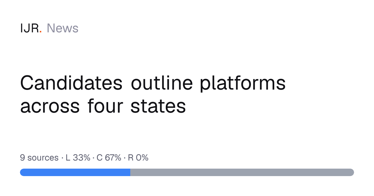 Candidates outline platforms across four states — IJR News