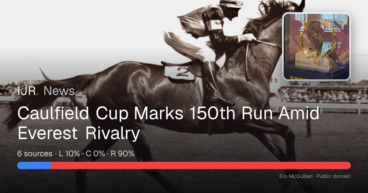 Caulfield Cup Marks 150th Run Amid Everest Rivalry — IJR News