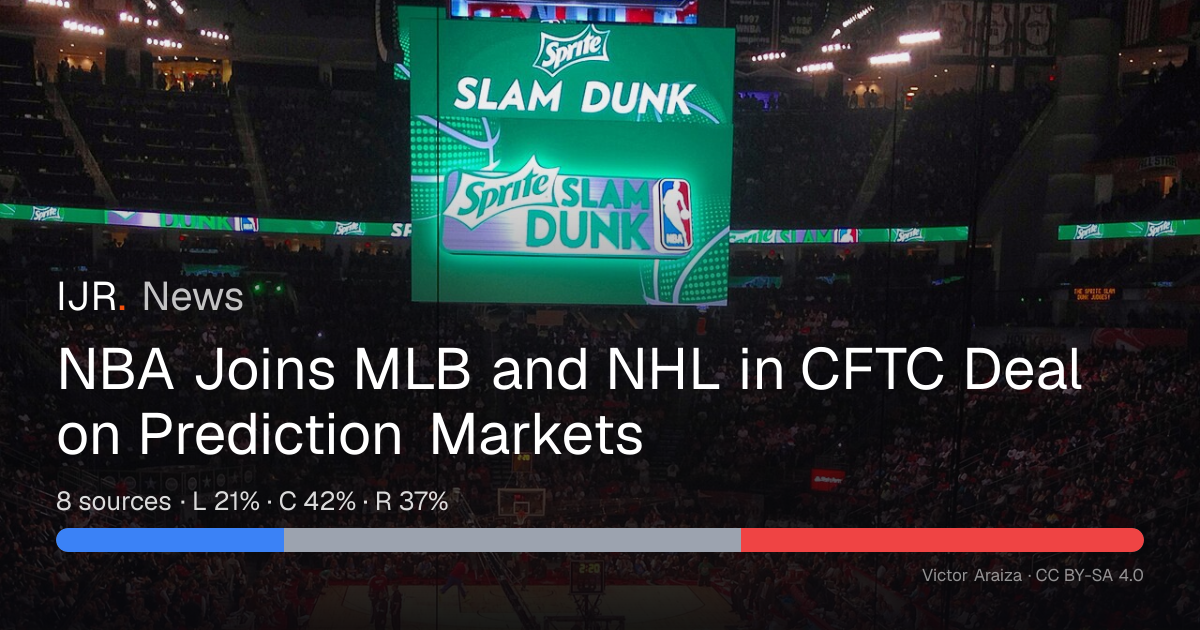 CFTC, NBA Sign Deal on Prediction Markets — IJR News