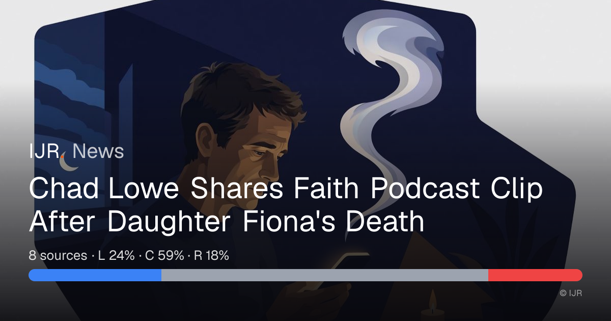 Chad Lowe Shares Faith Podcast Clip After Daughter Fiona's Death — IJR News