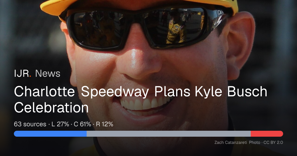 Charlotte Speedway Plans Kyle Busch Celebration — IJR News