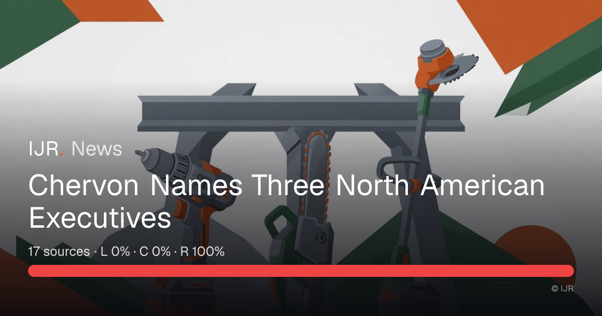 Chervon Names Three North American Executives — IJR News