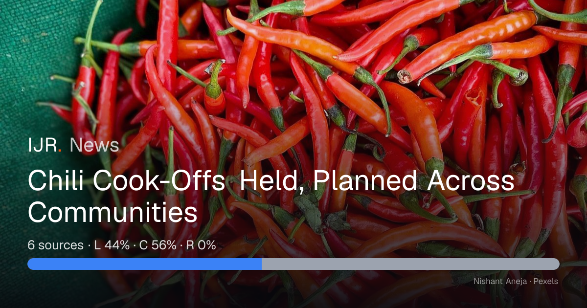 Chili Cook-Offs Raise Funds for Nonprofits Across Multiple States — IJR ...