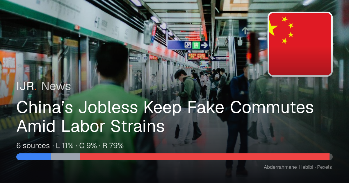 China’s Jobless Keep Fake Commutes Amid Labor Strains — IJR News