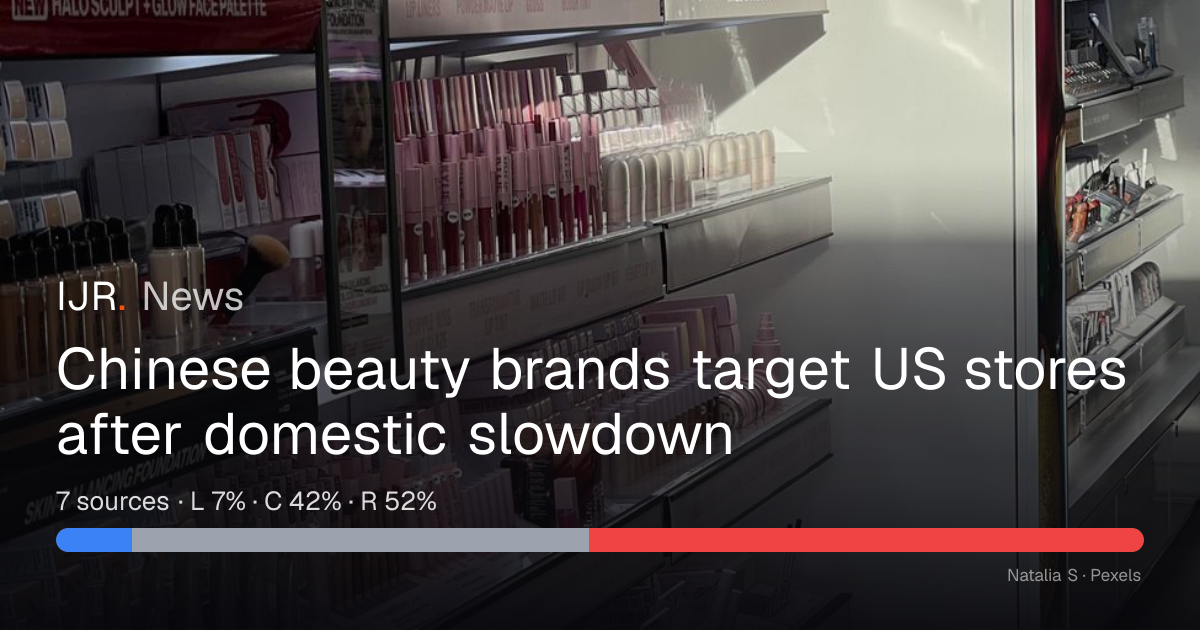 Chinese Beauty Brands Plan Global Retail Push — IJR News