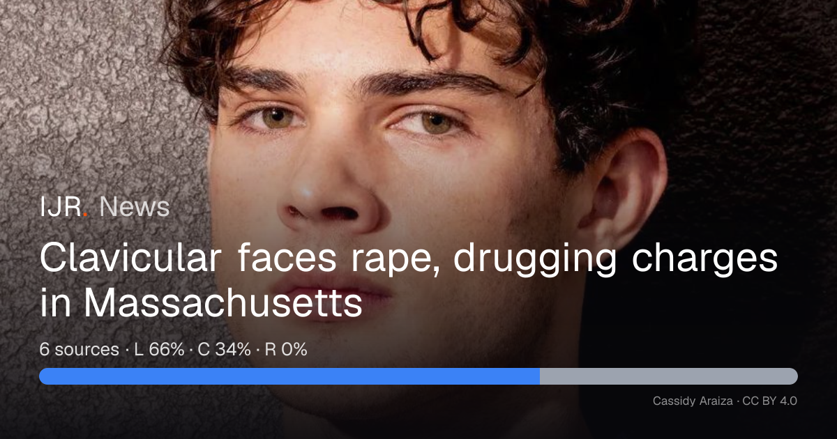 Clavicular faces rape, drugging charges in Massachusetts — IJR News