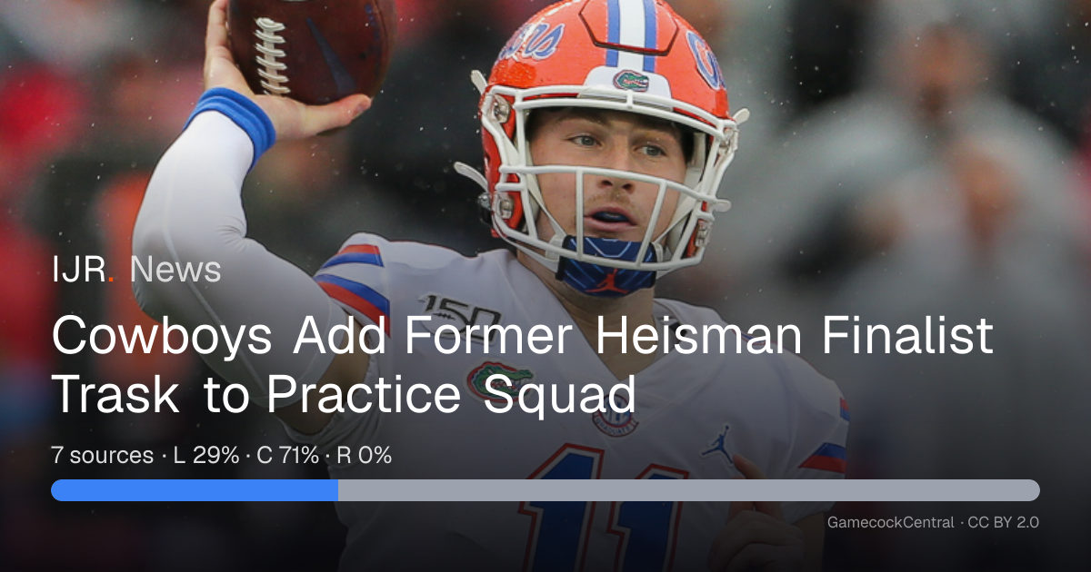 Cowboys Add Former Heisman Finalist Trask to Practice Squad — IJR News