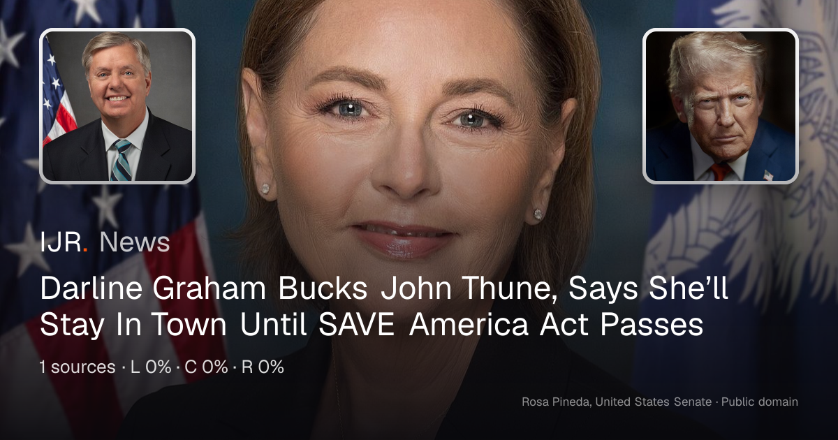 Darline Graham Bucks John Thune, Says She’ll Stay In Town Until SAVE ...