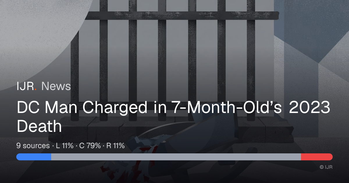 DC Man Charged in 7-Month-Old’s 2023 Death — IJR News