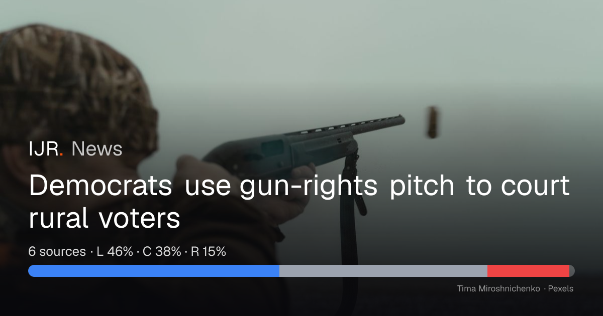 Democrats use gun-rights pitch to court rural voters — IJR News