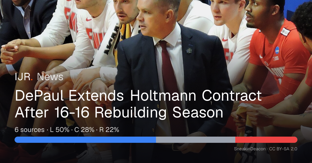 DePaul Extends Holtmann Contract After 16-16 Rebuilding Season — IJR News