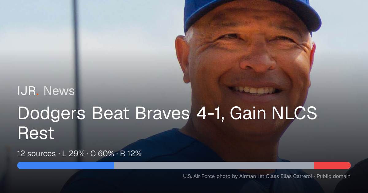 Dodgers Beat Braves 4-1, Gain NLCS Rest — IJR News
