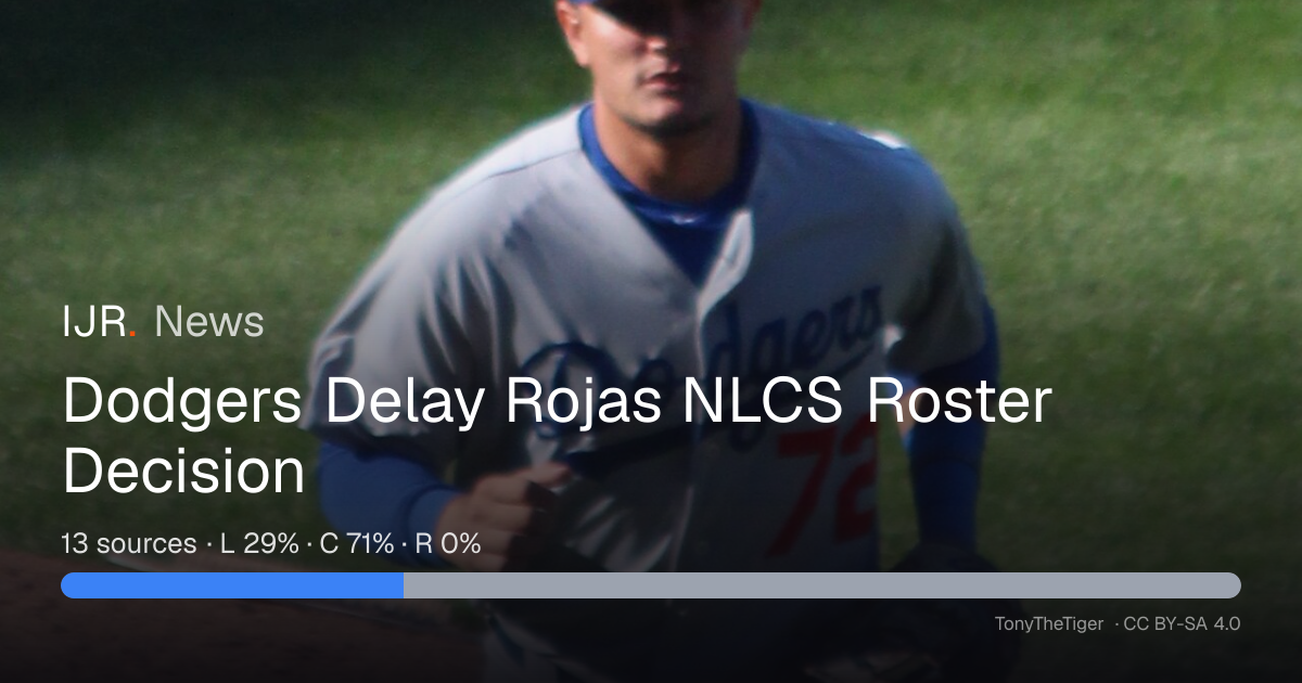 Dodgers Delay Rojas NLCS Roster Decision — IJR News
