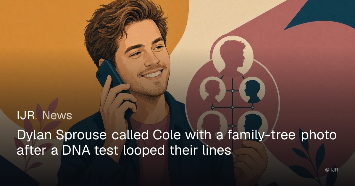 Dylan Sprouse called Cole after DNA test revealed looped family lines ...