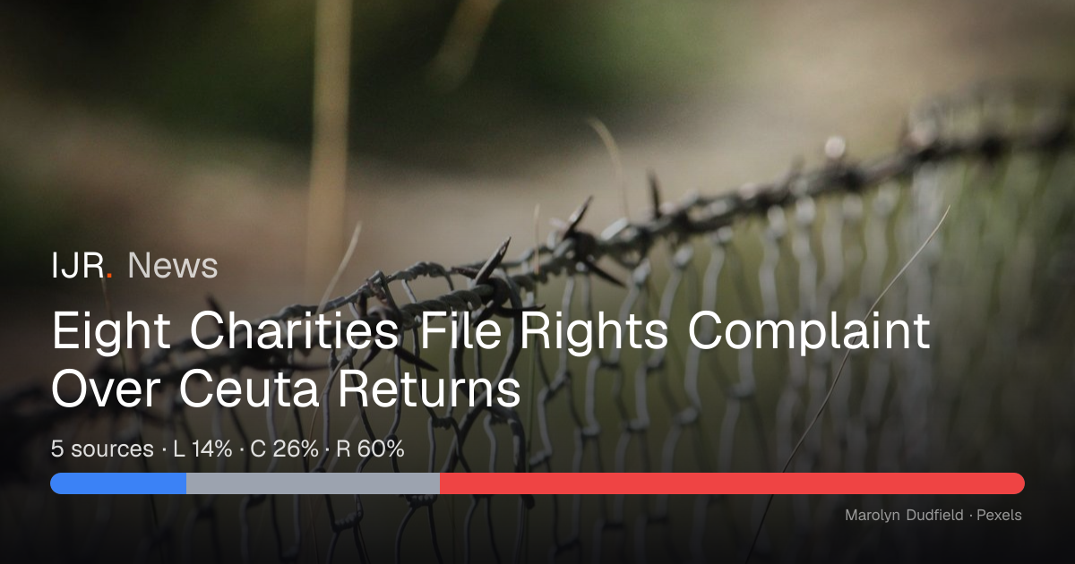 Eight Charities File Rights Complaint Over Ceuta Returns — IJR News