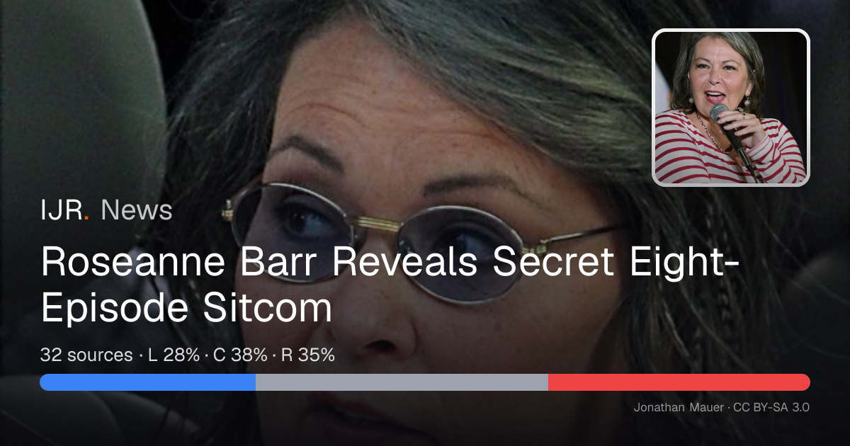 Roseanne Barr Reveals Secret Eight-Episode Sitcom — IJR News