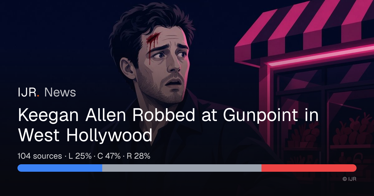 Keegan Allen Robbed at Gunpoint in West Hollywood — IJR News