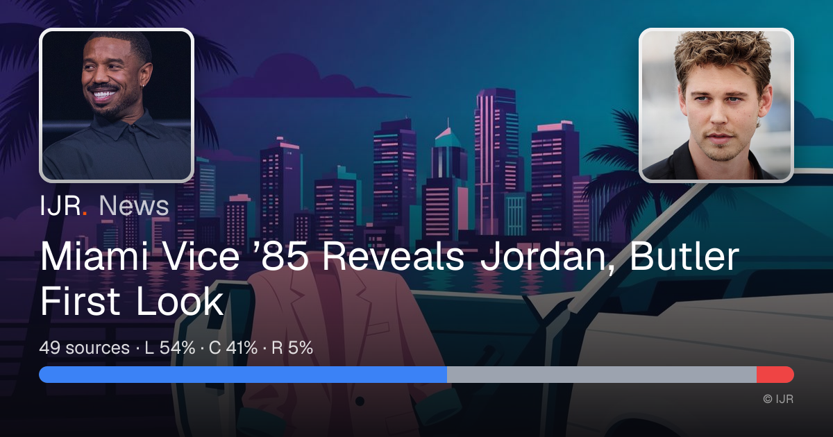 Miami Vice ’85 Reveals Jordan, Butler First Look — IJR News