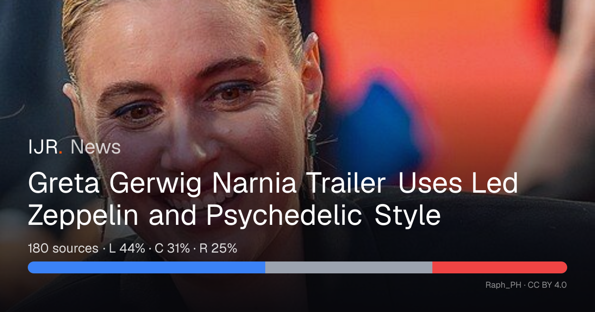 Greta Gerwig Narnia Trailer Uses Led Zeppelin and Psychedelic Style ...