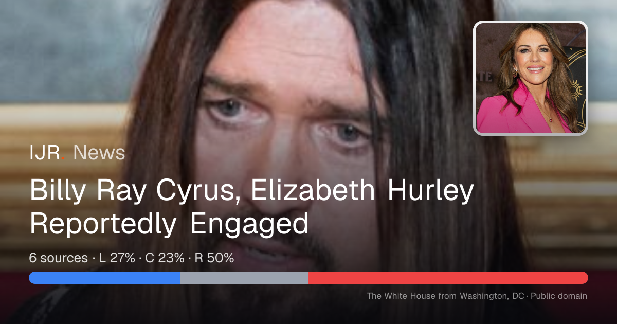Billy Ray Cyrus, Elizabeth Hurley Reportedly Engaged — IJR News
