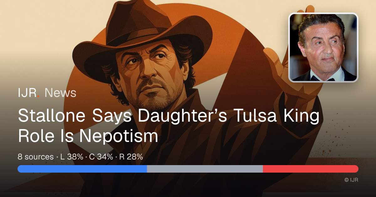 Stallone Says Daughter’s Tulsa King Role Is Nepotism