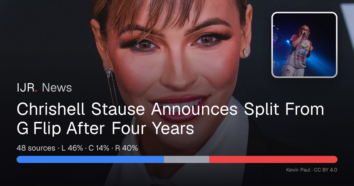 Chrishell Stause, G Flip Split After Four Years — IJR News