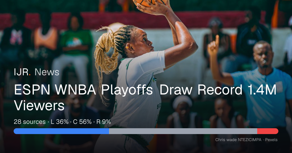 ESPN WNBA Playoffs Draw Record 1.4M Viewers — IJR News