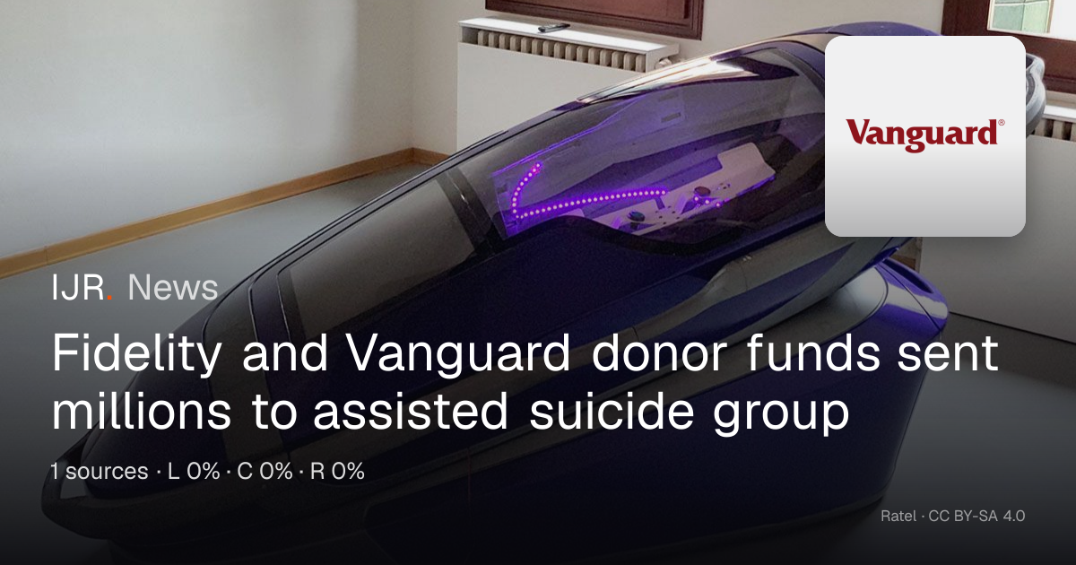 EXCLUSIVE: Is Wall Street Bankrolling Assisted Suicide? — IJR News