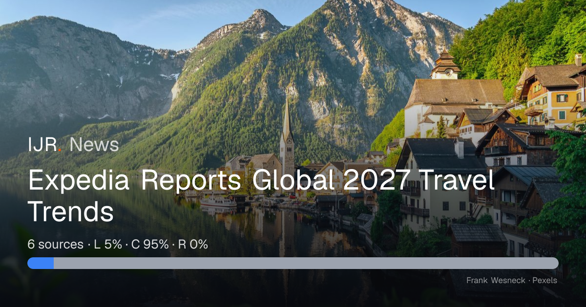Expedia Reports Global 2027 Travel Trends — IJR News