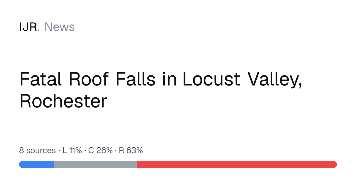 Fatal Roof Falls in Locust Valley, Rochester — IJR News