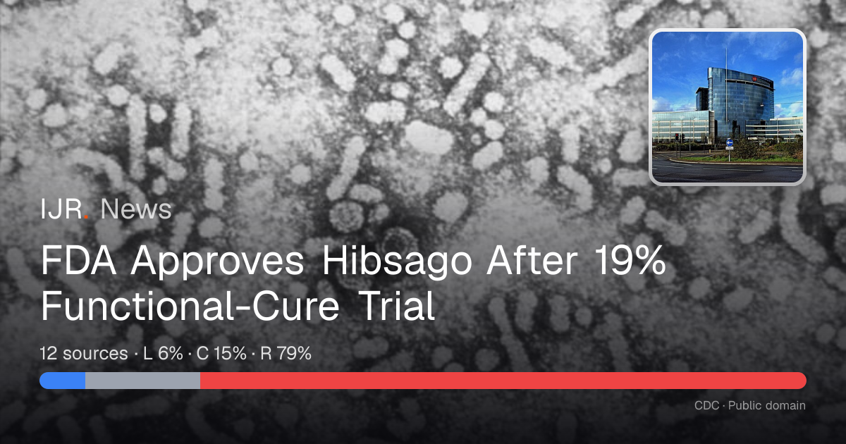 FDA Approves Hibsago After 19% Functional-Cure Trial — IJR News