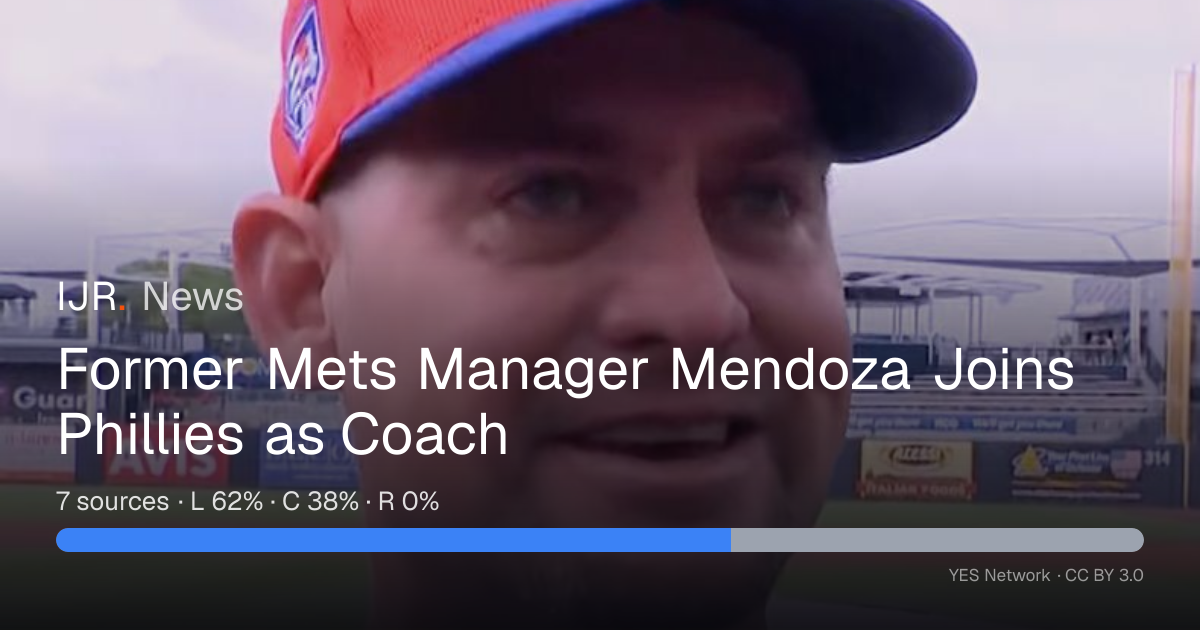 Former Mets Manager Mendoza Joins Phillies as Coach — IJR News