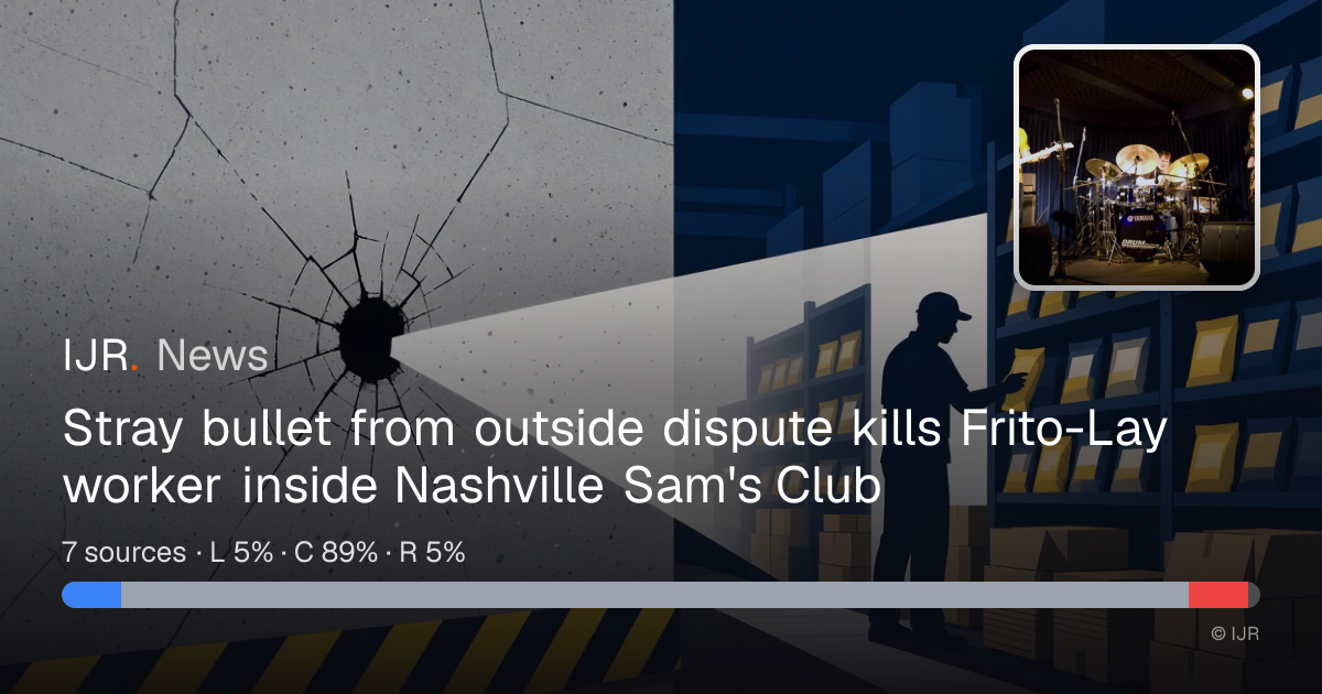 Stray bullet from outside dispute kills Frito-Lay worker inside ...