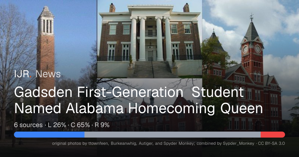 Gadsden First-Generation Student Named Alabama Homecoming Queen — IJR News