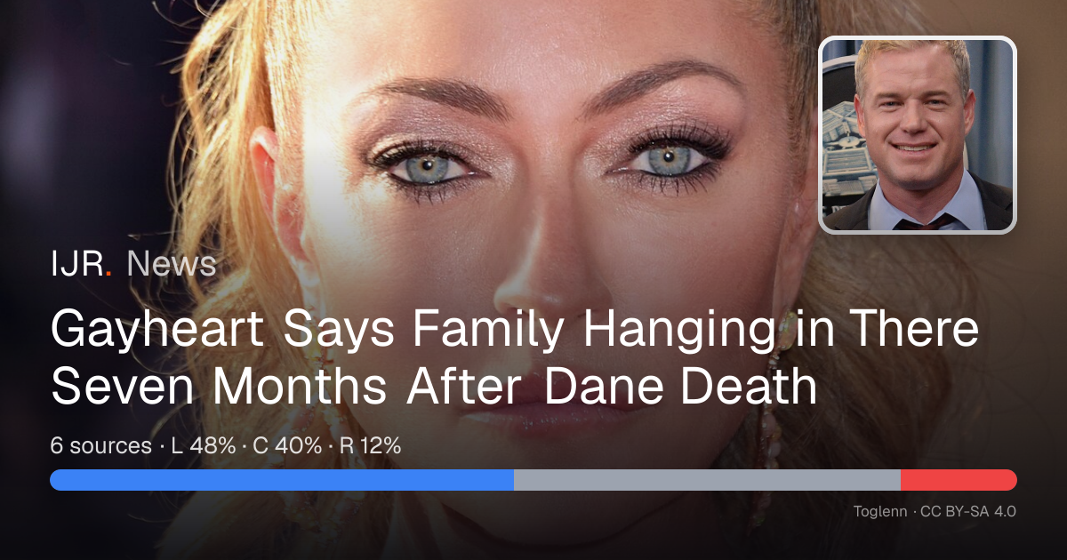 Gayheart Says Family Hanging in There Seven Months After Dane Death ...